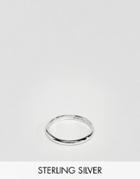 Designb Band Ring In Sterling Silver Exclusive To Asos - Silver