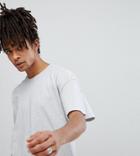 Reclaimed Vintage Inspired Oversized T-shirt In Ash Gray - Gray