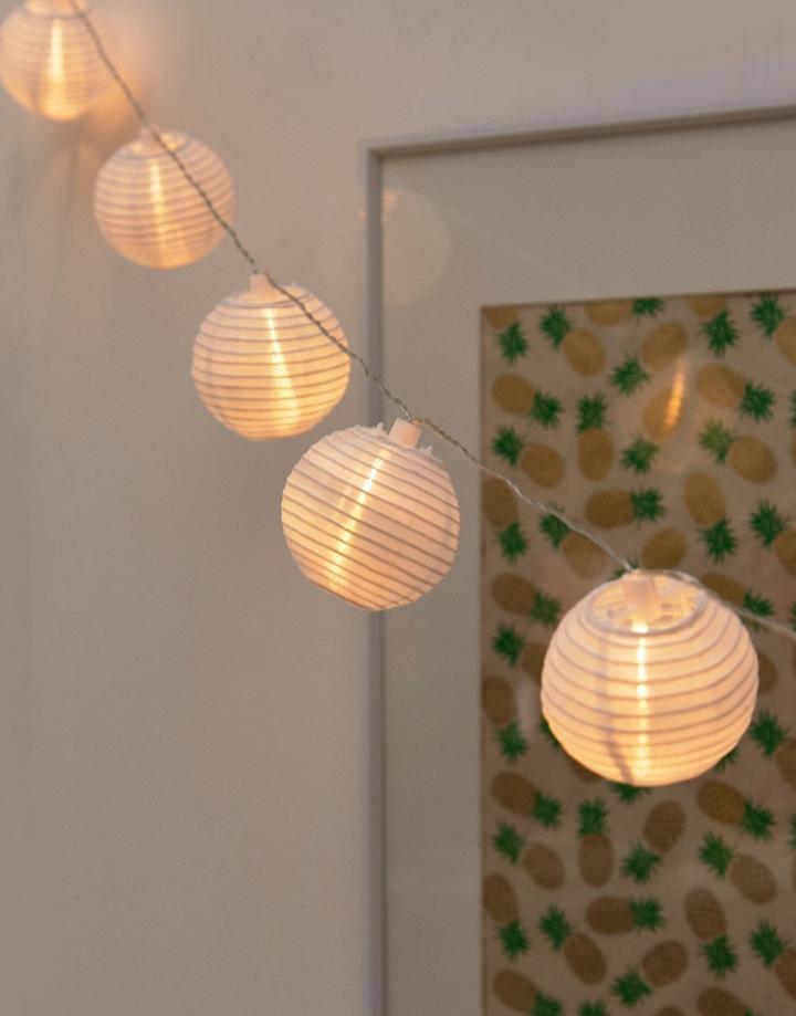 Fizz Wedding Lantern Fairy Lights - Multi