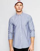 Weekday Bad Times Regular Fit Oxford Shirt Buttondown In Light Blue - Blue