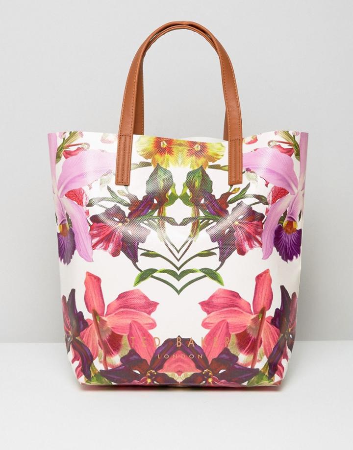 Ted Baker Floral Print Bag Shopper Bag - Pink