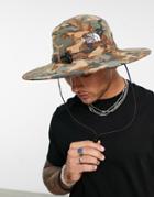 The North Face Twist Bucket Hat In Camo-green