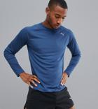 Puma Essential Pure Tech T Shirt In Blue - Gray