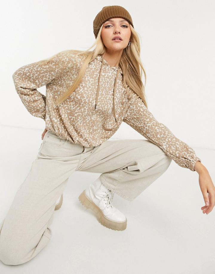 Bb Dakota Hoodie In Camel-neutral