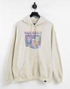 Vintage Supply Supernatural Hoodie In Beige-neutral
