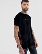 Liquor N Poker T-shirt In Plaid Velour-multi