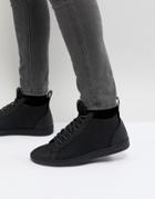 Aldo Sevelassi Hi Top Sneakers In Black - Black