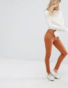 Abercrombie & Fitch Low Rise Skinny Chinos - Brown