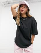 Adidas Originals 'cozy Comfort' Oversized T-shirt In Black