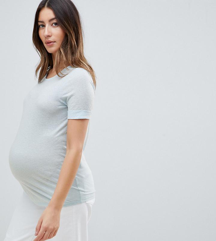 New Look Maternity Tee - Blue