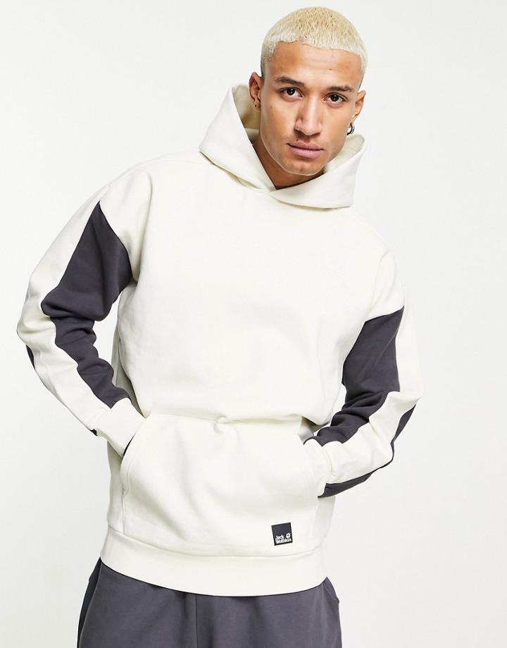 Jack Wolfskin 365 Hoodie In Beige-neutral