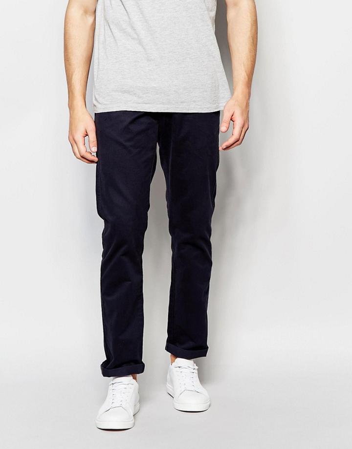 Selected Chinos - Navy