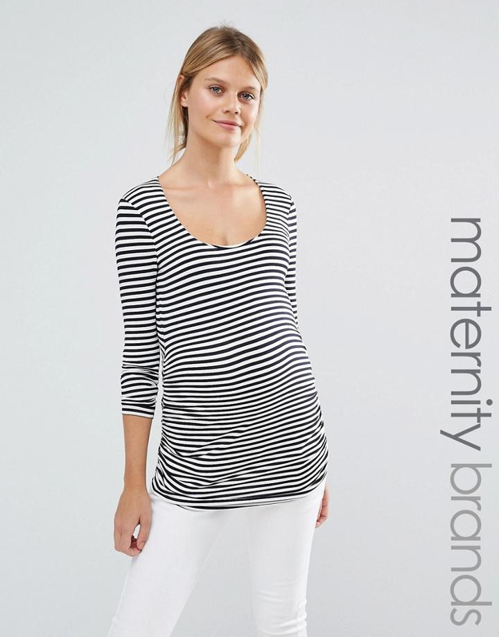 Isabella Oliver Stripe Top - Multi