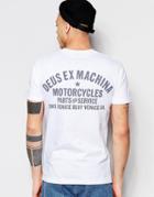 Deus Ex Machina T-shirt With Venice La Back Print - White