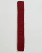 Gianni Feraud Knitted Tie - Red