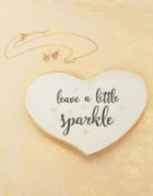 Exclusive Sass & Belle Leave A Little Sparkle Jewelry Dish - Multi