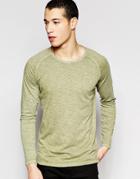 Selected Homme Long Sleeved Top - Dried Herb