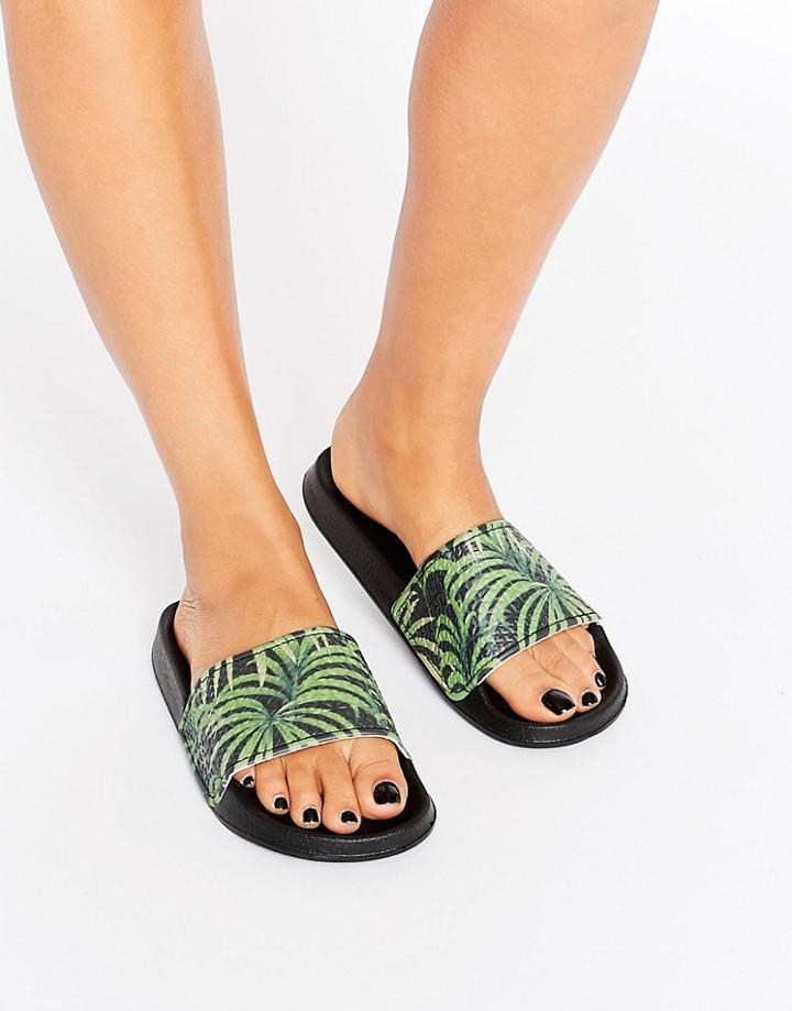 Slydes Palm Sandal - Black