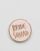 Asos Hen Bride Squad Badge - Pink