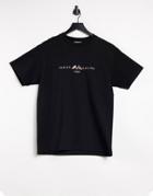 Parlez Jetty Embroidered T-shirt In Black