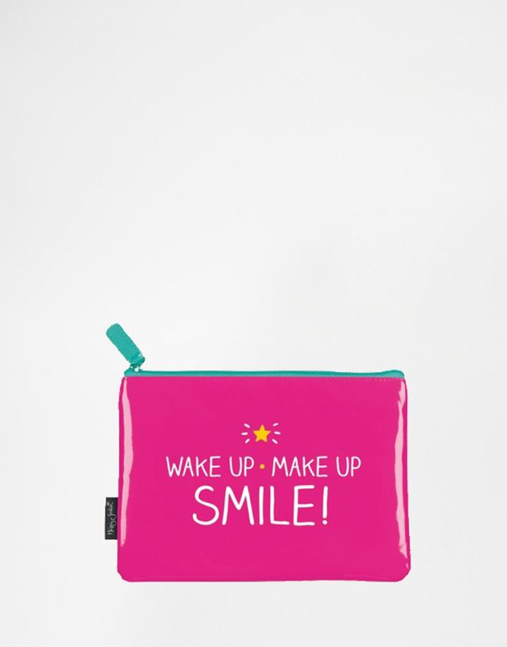Wake Up Make Up Smile Bag - Wake Up Make Up Smil