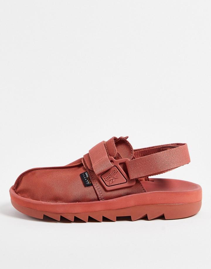 Reebok Beatnik Sandals In Terracotta Orange