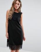 Y.a.s Talla Sleeveless Lace Dress - Black