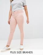 Junarose Colored Slim Leg Jean - Pink