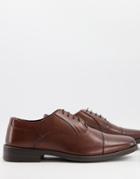 Silver Street Oxford Leather Lace Up Shoes In Brown