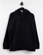 Topman Oversized Hoodie In Blue - Part Of A Set-black