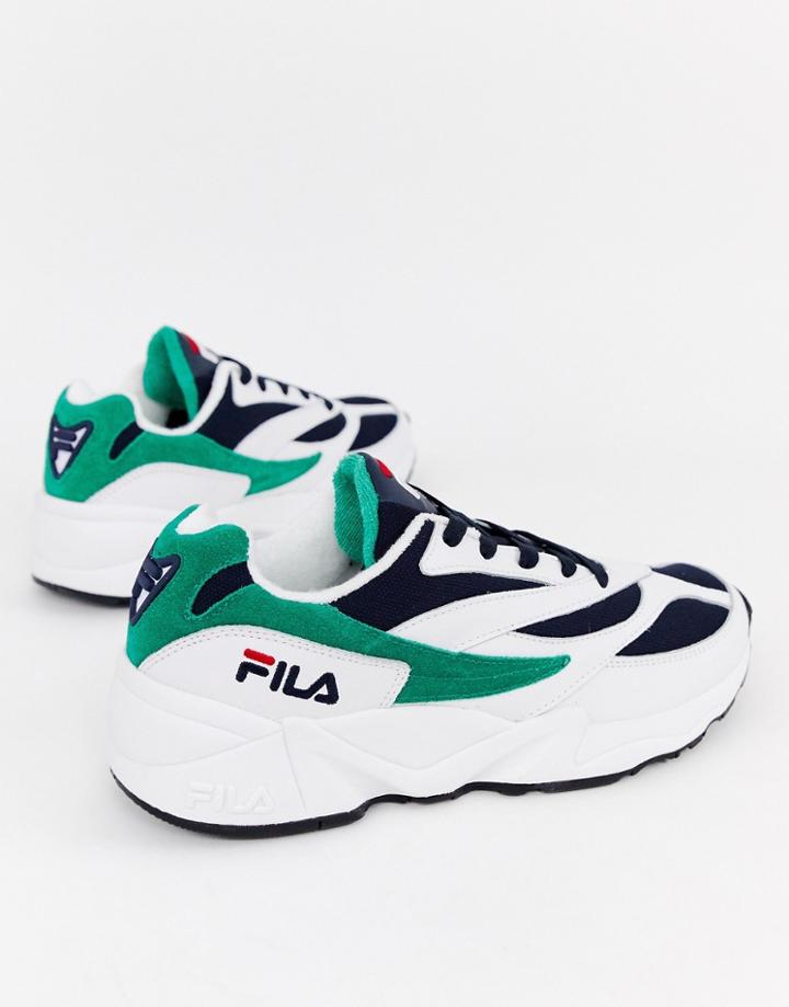 Fila Venom Low Sneaker In White - White