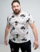 D-struct Plus Palm Print T-shirt - Pink
