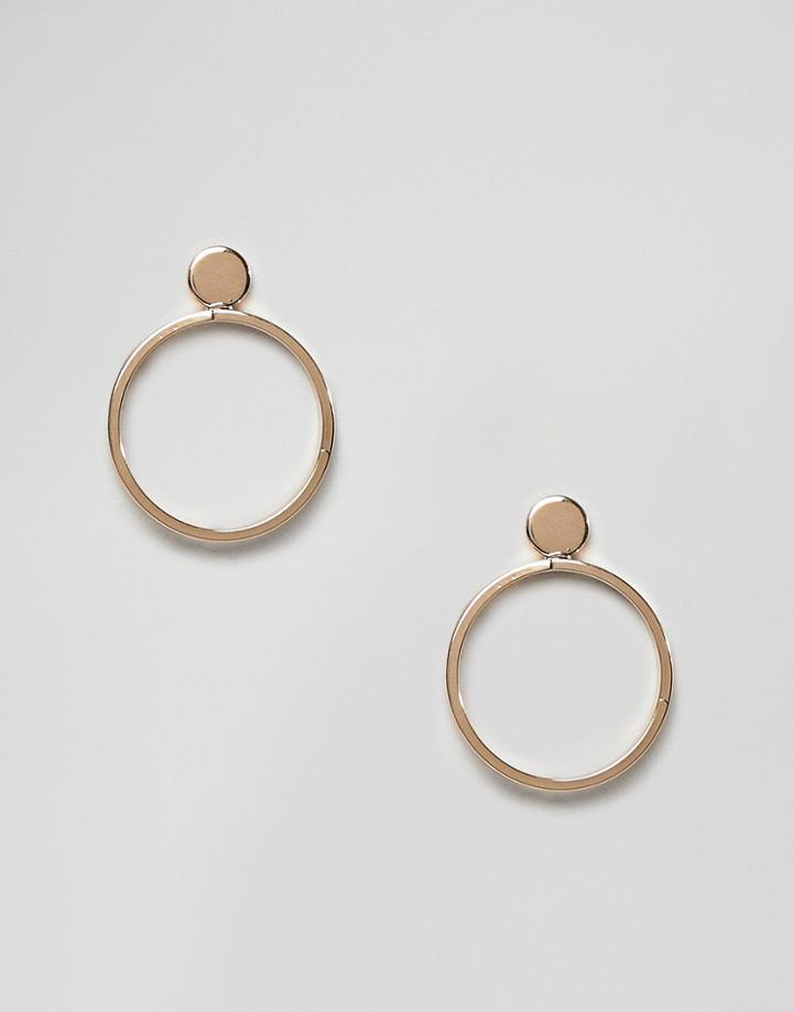 Pieces Circle Earring - Gold