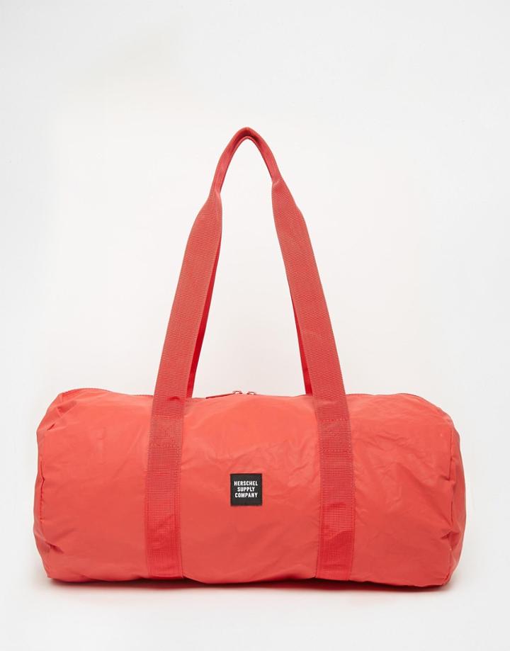 Herschel Supply Co Reflective Barrel Bag - Red