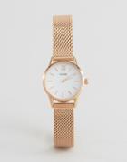 Cluse La Vedette Mesh Rose Gold Watch Cl50002 - Gold