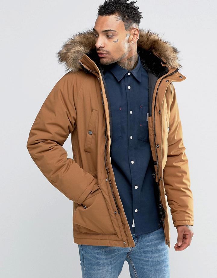 Carhartt Wip Trapper Parka - Tan