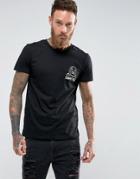 Roadies Of 66 Chest Print T-shirt - Black