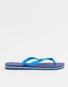 Ipanema Classic Brazil Flip Flops In Blue/navy-blues