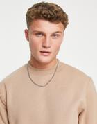 River Island Ri Sweatshirt In Stone-neutral