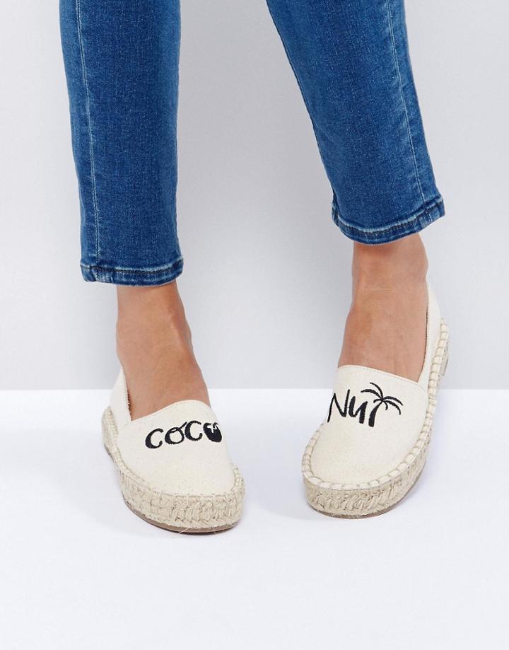 Pull & Bear Coconut Espadrille - Beige