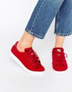 Adidas Originals X Rita Ora Red Stan Smith Sneakers - Power Red
