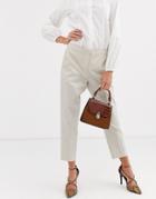 Vero Moda Metallic Suit Pants-silver