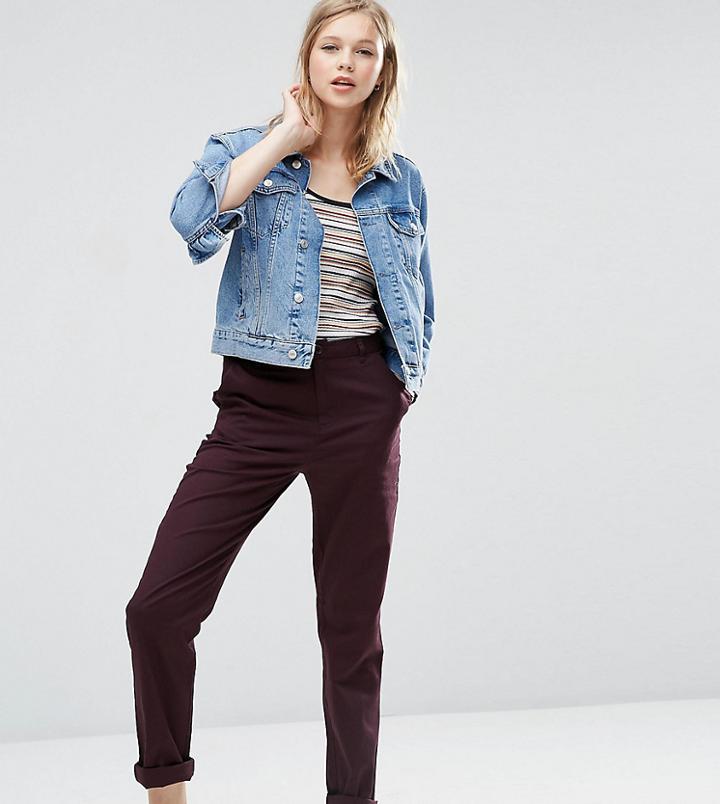 Asos Tall Chino Pants - Red