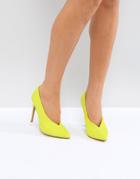 Asos Priority High Heels - Yellow