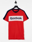 Reebok Short Sleeve Graphic Tshirt In Red