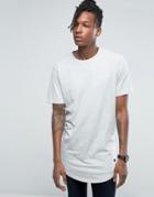 Only & Sons Super Longline T-shirt - Gray
