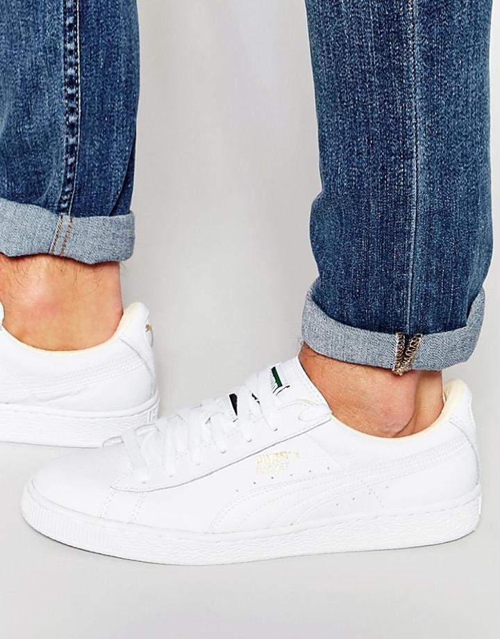 Puma Basket Classic Sneakers - White