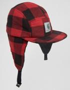 Carhartt Wip Hat With Ear Flaps - Red