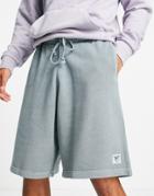 Reebok Sweat Shorts In Powder Blue-blues