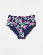 Oasis High Waisted Bikini Bottoms In Floral-multi